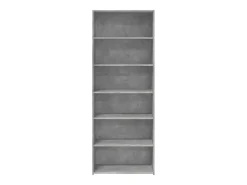 Aparador cómoda cómoda armario mueble organizador cocina salón salón alto 70 x 41 x 185 cm madera contrachapada gris 02_0034715