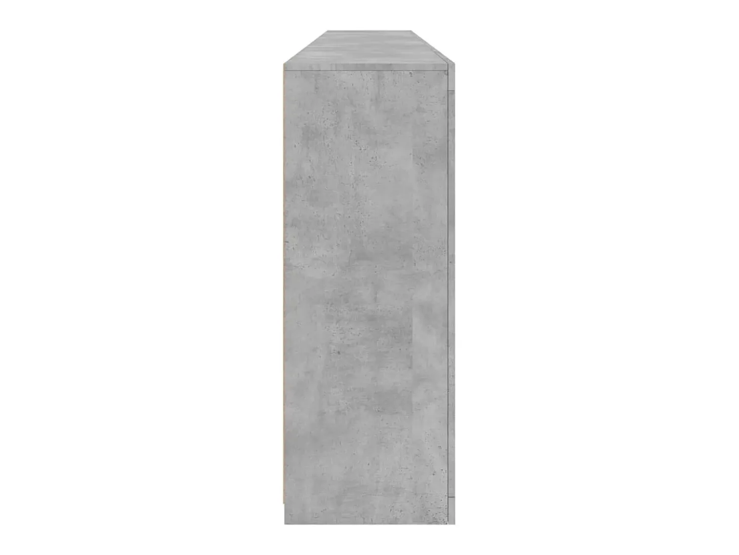 Aparador cómoda cómoda armario mueble organizador cocina salón salón con luces LED 162 x 37 x 100 cm gris 02_0029979