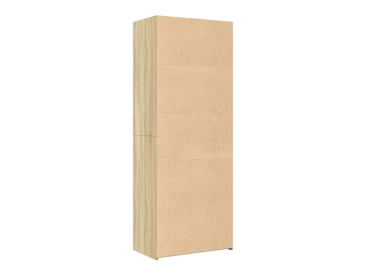 Aparador cómoda cómoda armario mueble organizador cocina salón salón alto Sonoma 70 x 41 x 185 cm madera contrachapada marrón 02_0034202