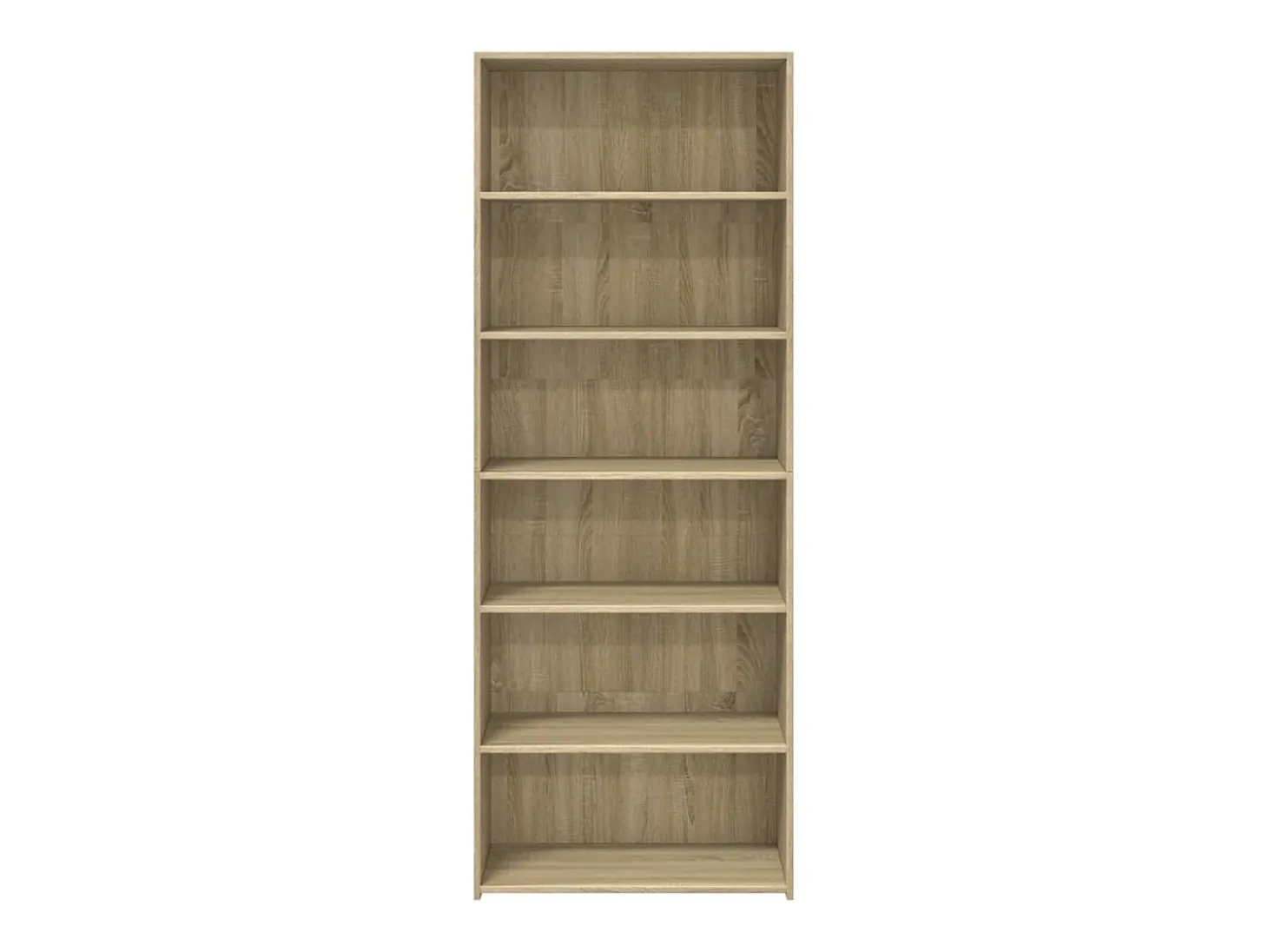 Aparador cómoda cómoda armario mueble organizador cocina salón salón alto Sonoma 70 x 41 x 185 cm madera contrachapada marrón 02_0034202