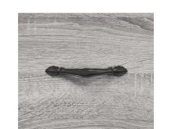 Aparador cómoda cómoda armario mueble organizador cocina salón salón Sonoma 34,5 x 34 x 90 cm madera contrachapada gris 02_0036308