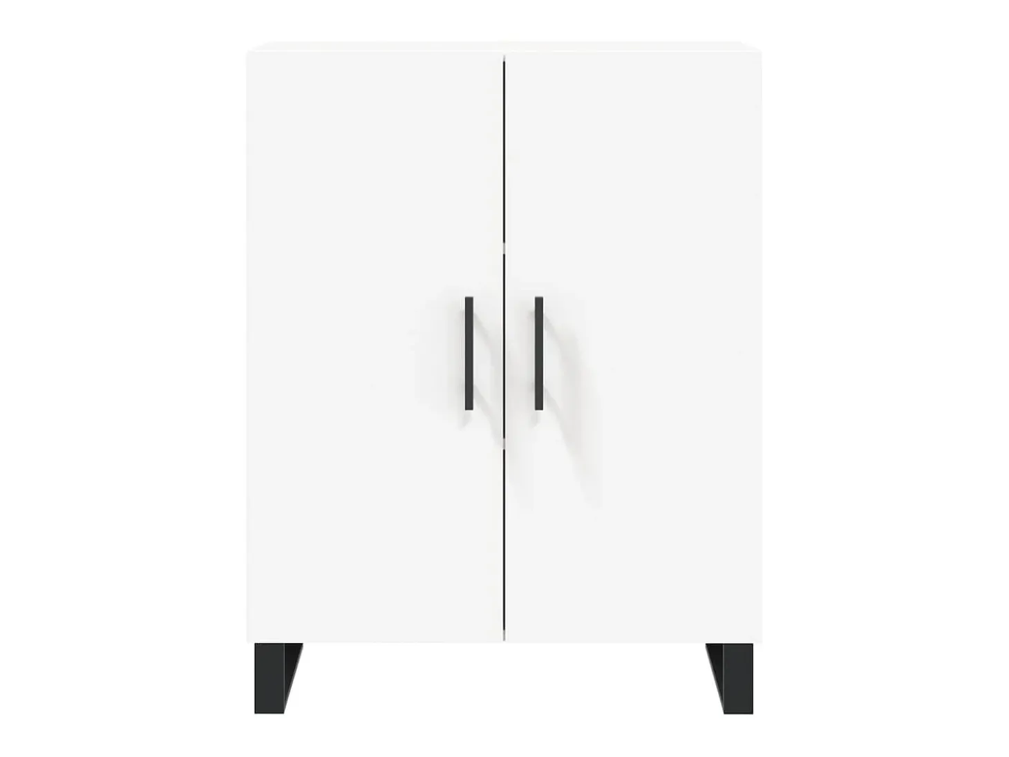 Aparador cómoda cómoda armario mueble organizador cocina salón salón alto 69,5 x 34 x 180 cm madera contrachapada blanco 02_0032681