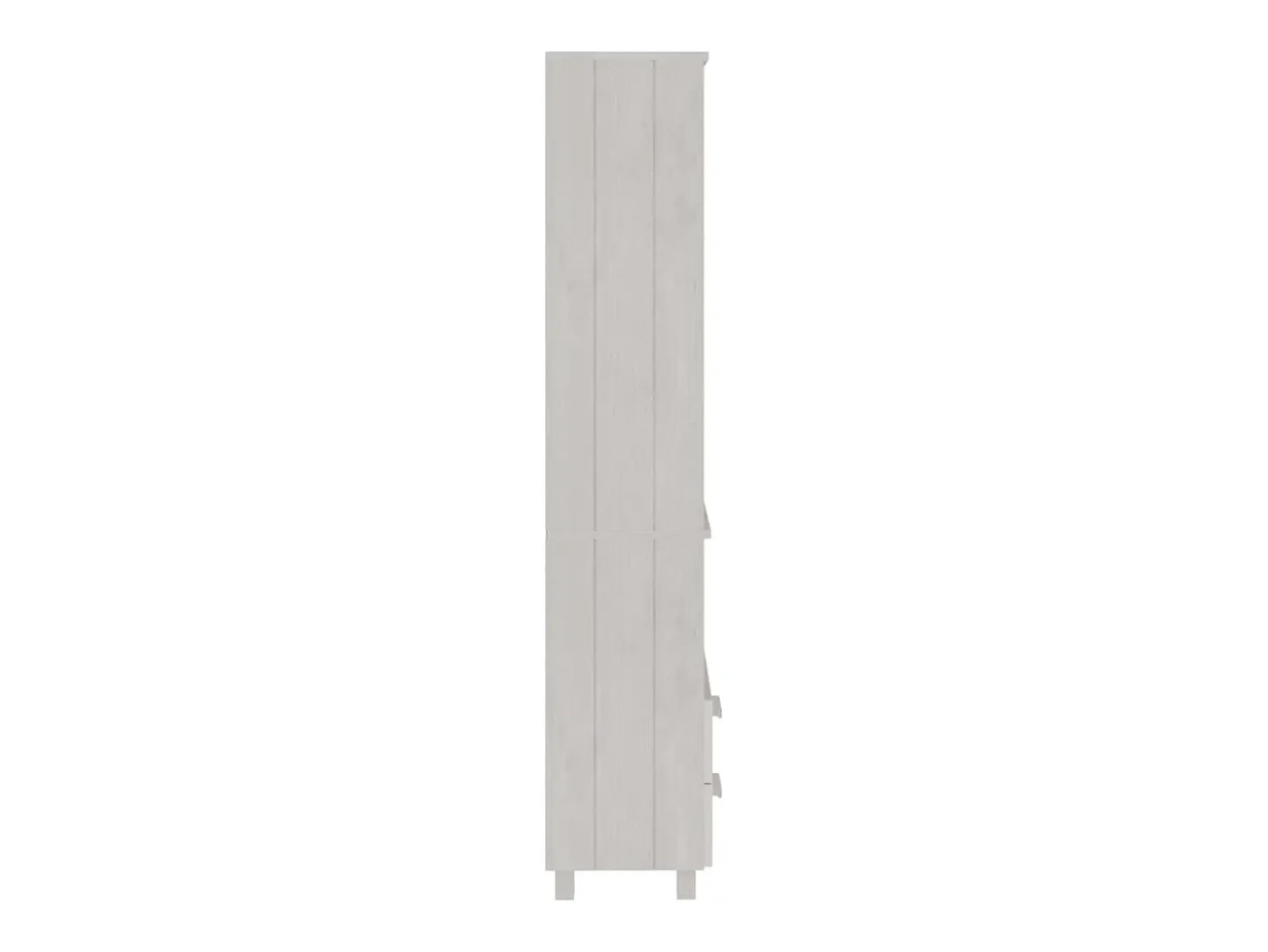 Aparador cómoda cómoda armario mueble organizador cocina salón salón 60 x 35 x 180 cm madera maciza de pino blanco 02_0032129