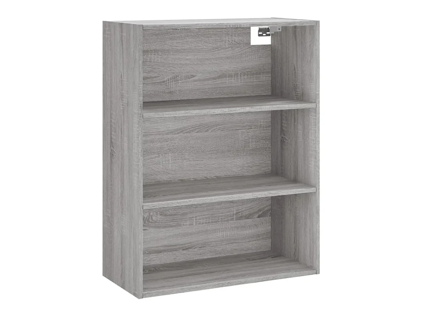 Aparador cómoda cómoda armario mueble organizador cocina salón salón alto Sonoma 69,5 x 34 x 180 cm madera contrachapada gris 02_0035482