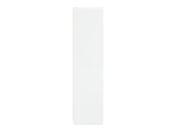 Aparador cómoda cómoda armario mueble organizador cocina salón salón con puerta de cristal 35 x 37 x 142 cm blanco 02_0030096