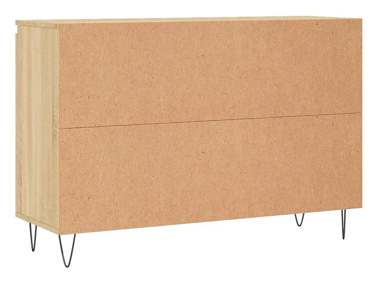 Aparador cómoda cómoda armario unidad de almacenamiento organizador cocina salón salón Sonoma 104 x 35 x 70 cm madera contrachapada marrón 02_0031485