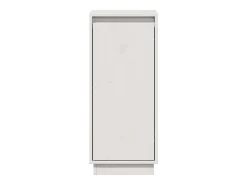 Aparador cómoda cómoda armario mueble organizador cocina salón salón 31,5 x 34 x 75 cm madera maciza de pino blanco 02_0030227