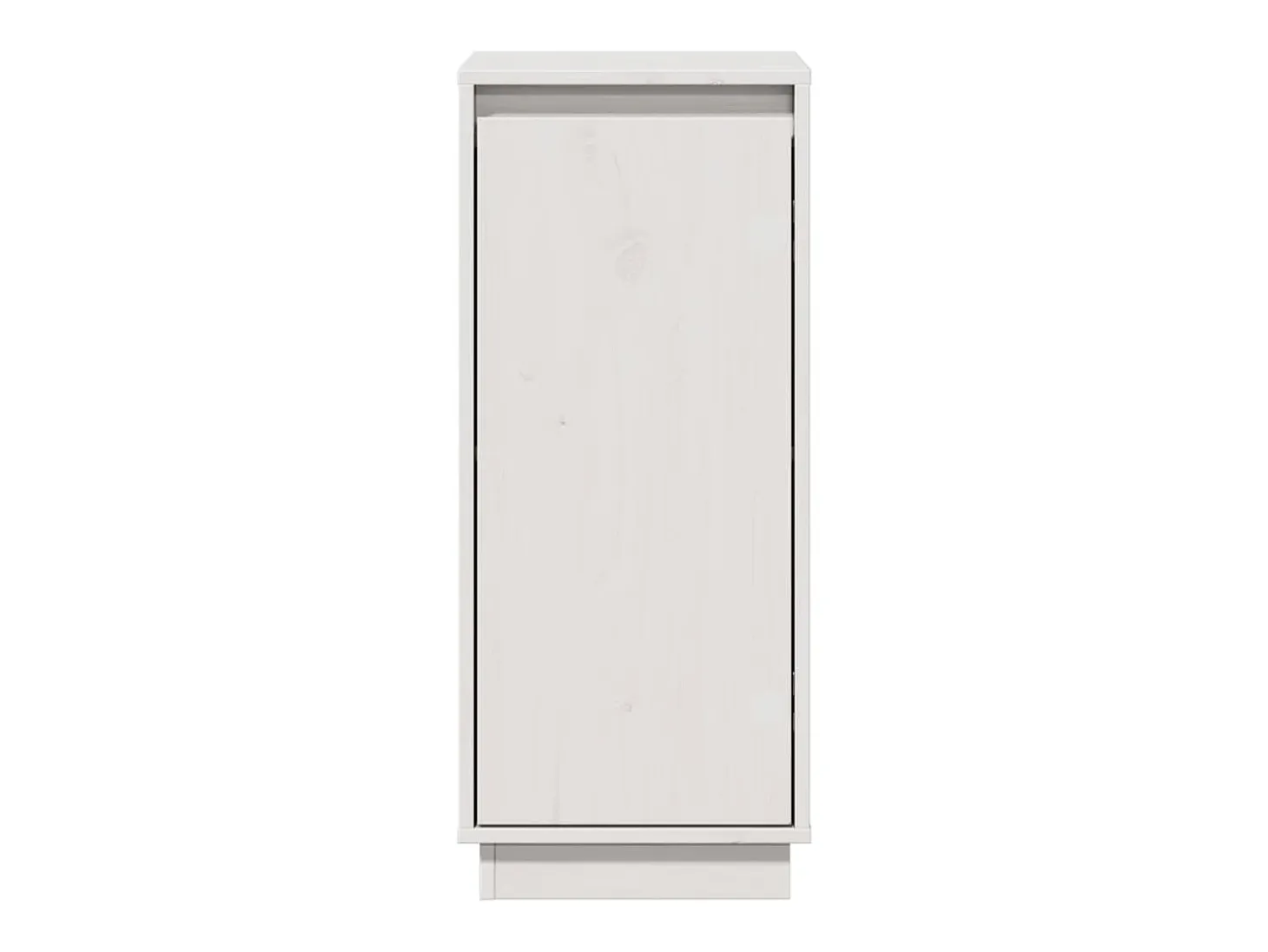 Aparador cómoda cómoda armario mueble organizador cocina salón salón 31,5 x 34 x 75 cm madera maciza de pino blanco 02_0030227