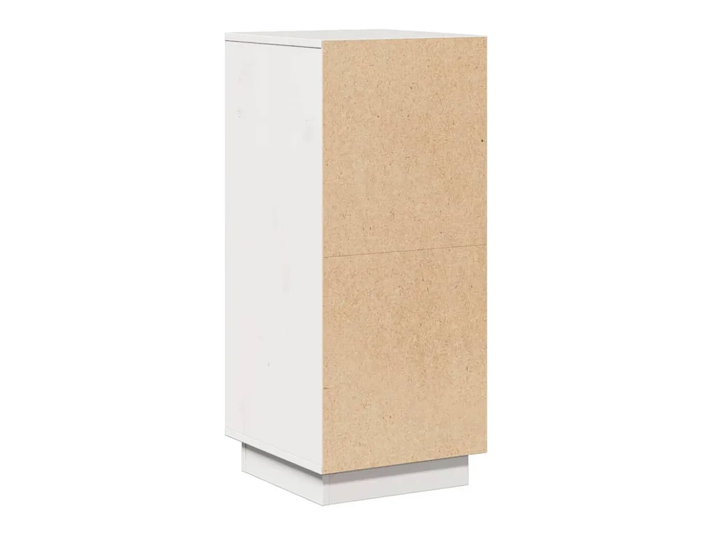 Aparador cómoda cómoda armario mueble organizador cocina salón salón 31,5 x 34 x 75 cm madera maciza de pino blanco 02_0030227