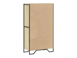 Aparador cómoda cómoda armario mueble organizador cocina salón salón alto sonoma 79,5 x 35,5 x 137,5 cm madera contrachapada marrón 02_0034207