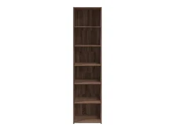 Aparador cómoda cómoda armario mueble organizador cocina salón salón alto 45 x 41 x 185 cm madera contrachapada marrón 02_0033719