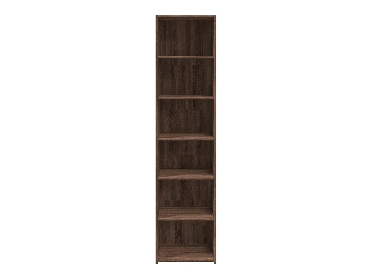 Aparador cómoda cómoda armario mueble organizador cocina salón salón alto 45 x 41 x 185 cm madera contrachapada marrón 02_0033719