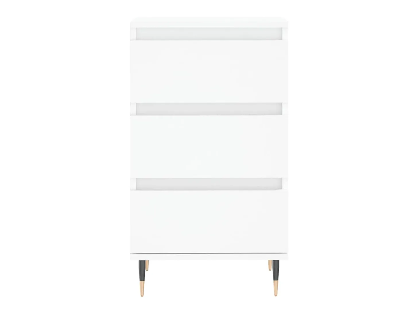 Aparador cómoda cómoda armario mueble organizador cocina salón salón 40 x 35 x 70 cm madera contrachapada blanca 02_0030299