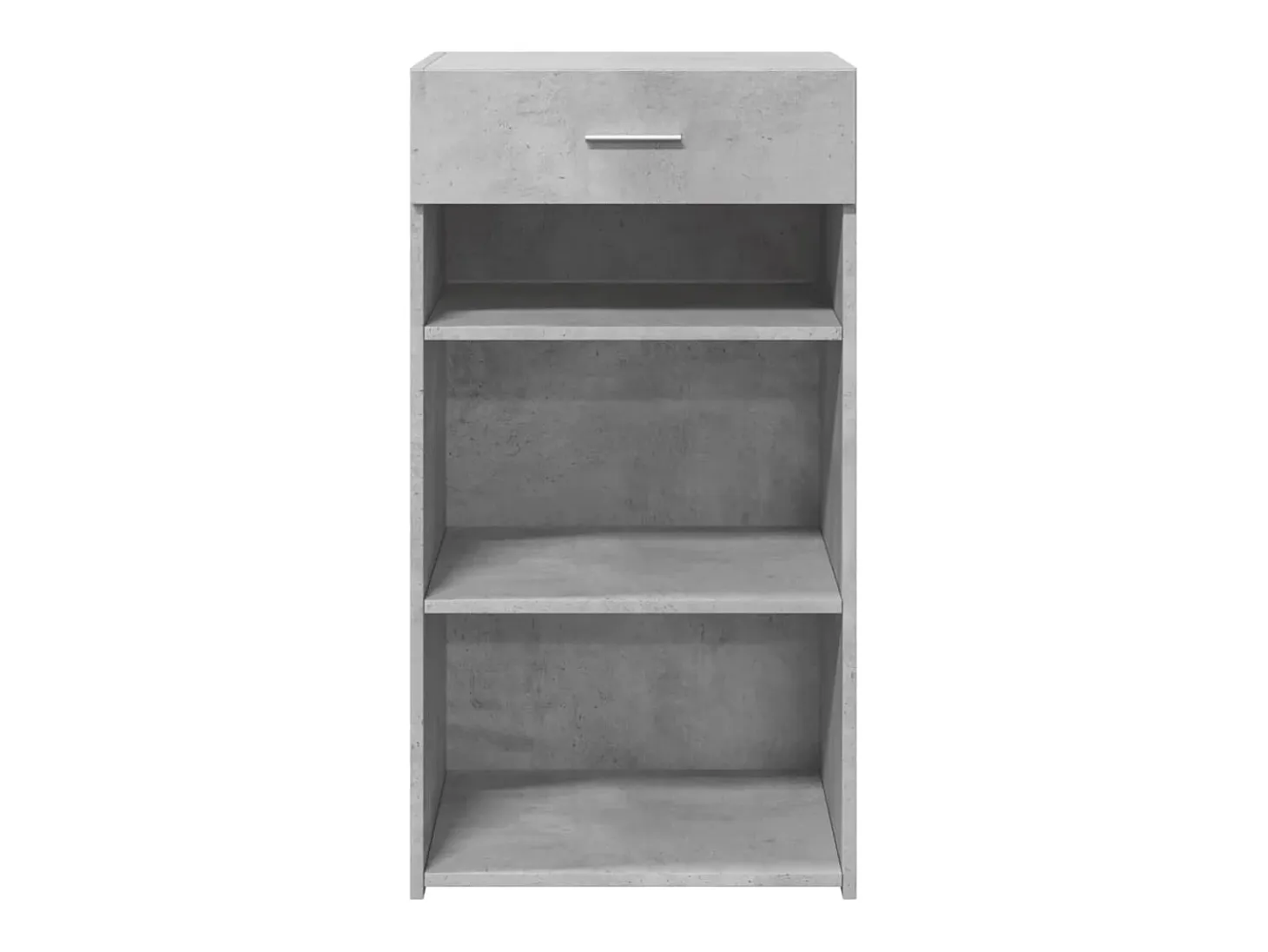 Aparador cómoda cómoda armario mueble organizador cocina salón salón 50 x 42,5 x 93 cm madera contrachapada gris 02_0031945