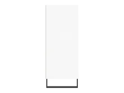 Aparador cómoda cómoda armario mueble organizador cocina salón salón alto 57 x 35 x 90 cm madera contrachapada blanco 02_0032464