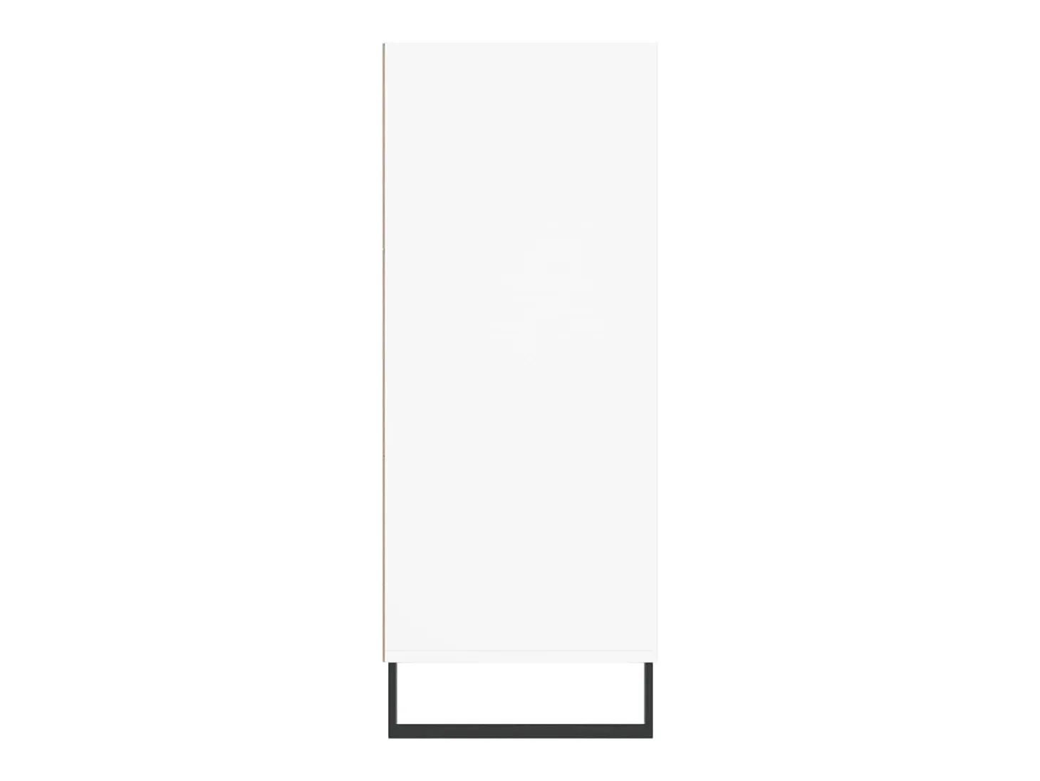 Aparador cómoda cómoda armario mueble organizador cocina salón salón alto 57 x 35 x 90 cm madera contrachapada blanco 02_0032464