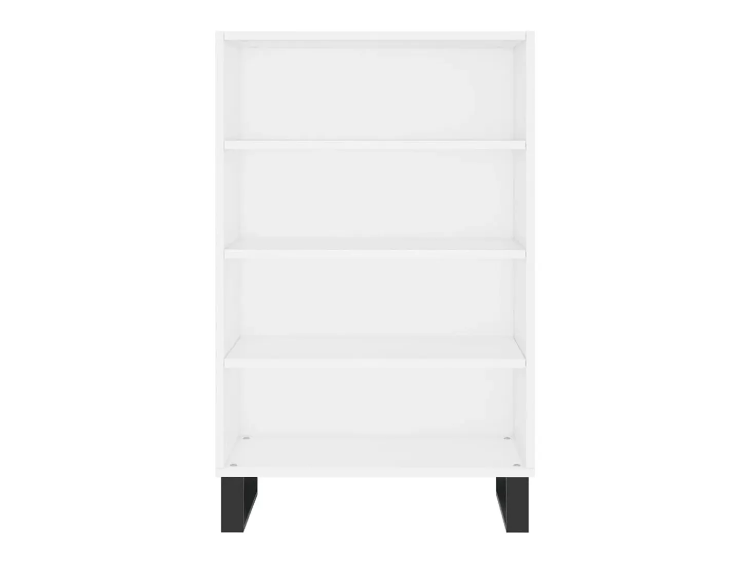 Aparador cómoda cómoda armario mueble organizador cocina salón salón alto 57 x 35 x 90 cm madera contrachapada blanco 02_0032464