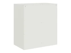 Aparador cómoda cómoda armario mueble organizador cocina salón salón 67 x 39 x 73 cm acero blanco 02_0030387
