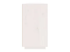 Aparador cómoda cómoda armario mueble organizador cocina salón salón 100 x 40 x 75 cm madera maciza de pino blanco 02_0030171