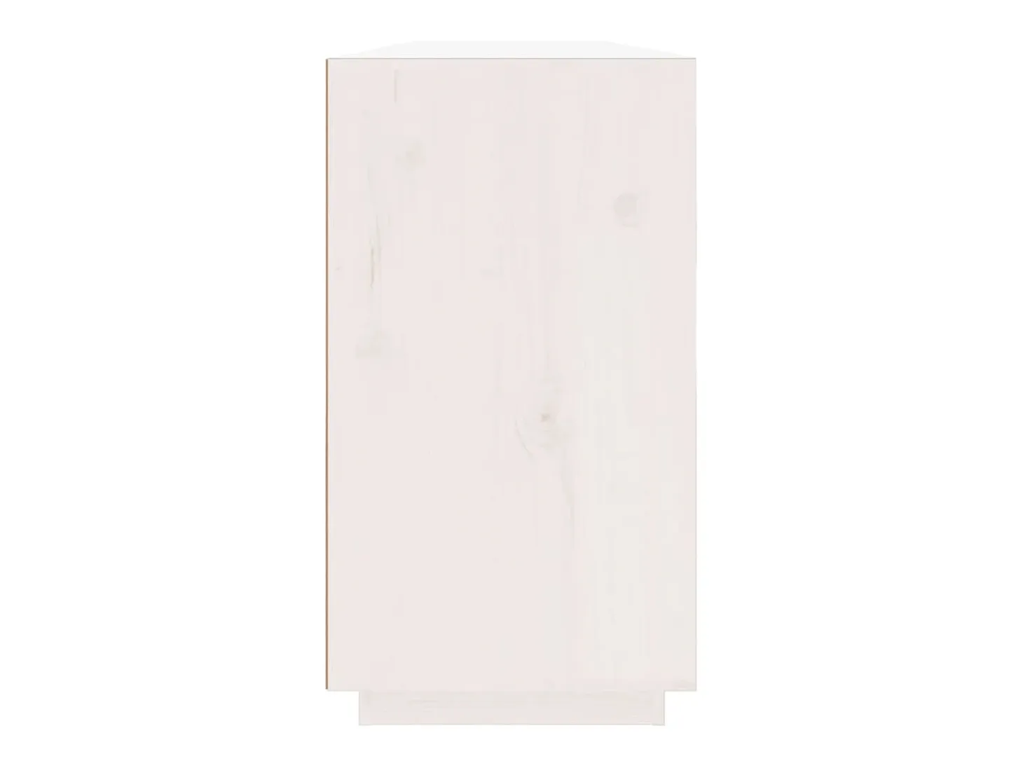 Aparador cómoda cómoda armario mueble organizador cocina salón salón 100 x 40 x 75 cm madera maciza de pino blanco 02_0030171