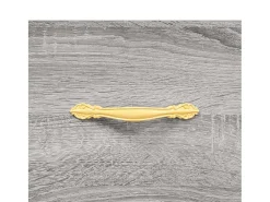 Aparador cómoda cómoda armario mueble organizador cocina salón salón alto Sonoma 69,5 x 31 x 115 cm madera contrachapada gris 02_0035393
