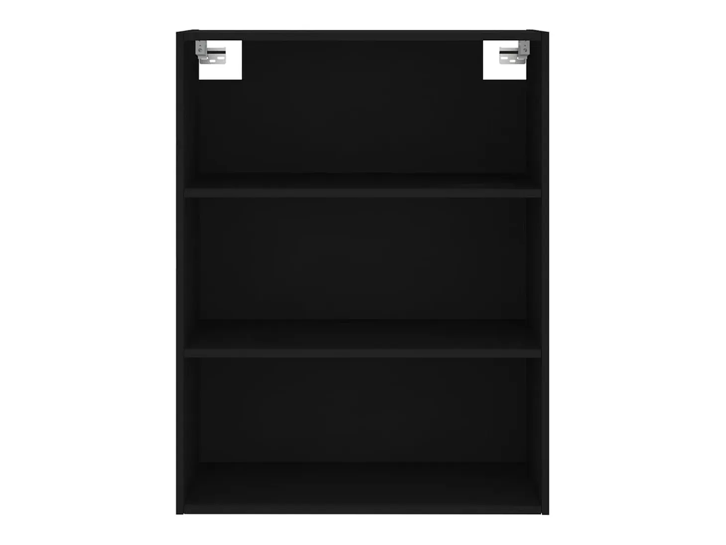 Aparador cómoda cómoda armario mueble organizador cocina salón salón alto 69,5 x 34 x 180 cm madera contrachapada negra 02_0035028