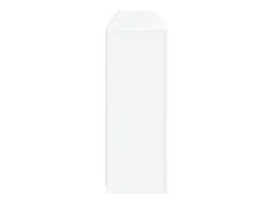 Aparador cómoda cómoda armario mueble organizador cocina salón salón con luces LED 181,5 x 37 x 100 cm blanco 02_0029838
