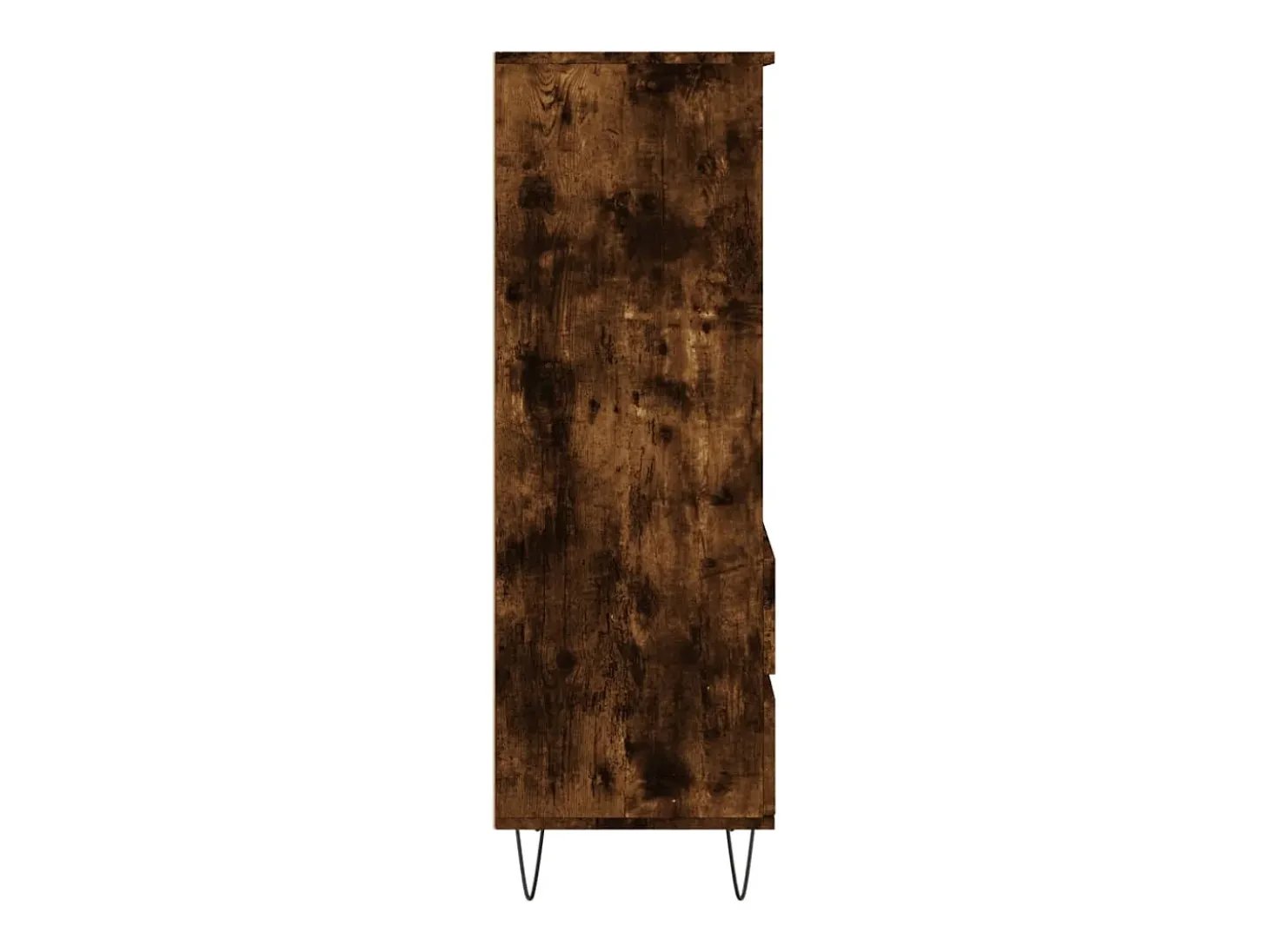 Aparador cómoda cómoda armario mueble organizador cocina salón salón alto 40 x 36 x 110 cm madera contrachapada marrón 02_0033354
