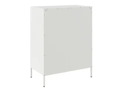 Aparador cómoda cómoda armario mueble organizador cocina salón salón 68 x 39 x 89 cm acero blanco 02_0030394