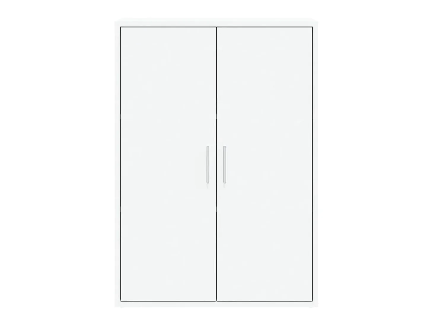 Aparador cómoda cómoda mueble mueble de almacenaje organizador cocina salón salón 60 x 31 x 84 cm madera contrachapada blanco 02_0030345