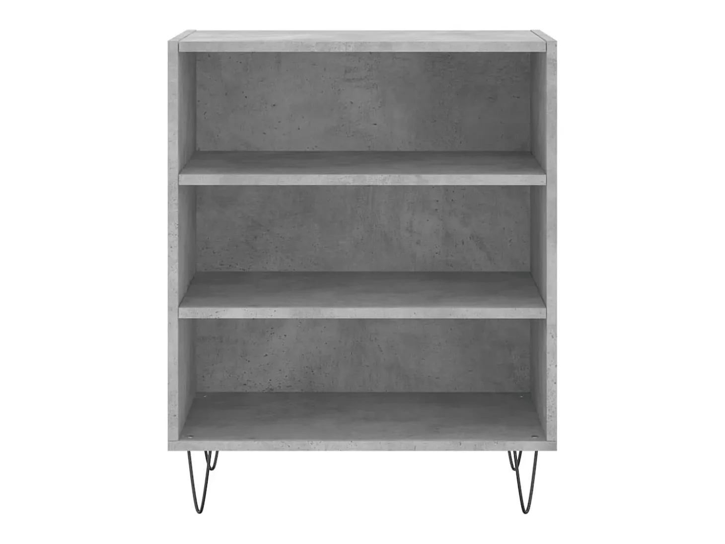 Aparador cómoda cómoda mueble mueble de almacenaje organizador cocina salón salón 57 x 35 x 70 cm madera contrachapada gris 02_0031948