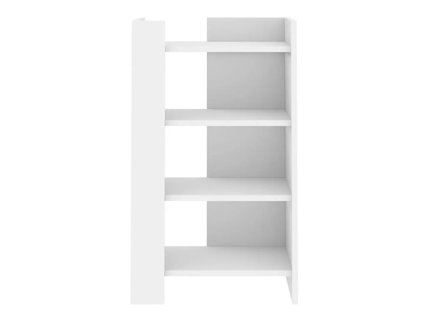 Aparador cómoda cómoda mueble mueble de almacenaje organizador cocina salón salón 45 x 35 x 75 cm madera contrachapada blanco 02_0030313
