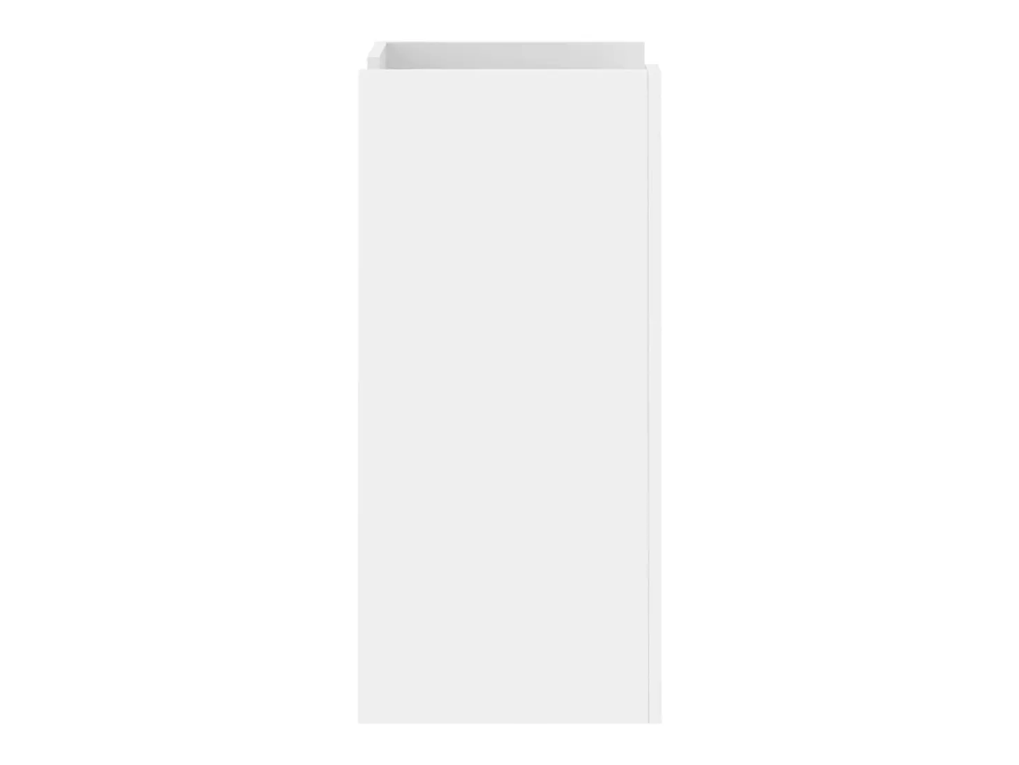 Aparador cómoda cómoda mueble mueble de almacenaje organizador cocina salón salón 45 x 35 x 75 cm madera contrachapada blanco 02_0030313