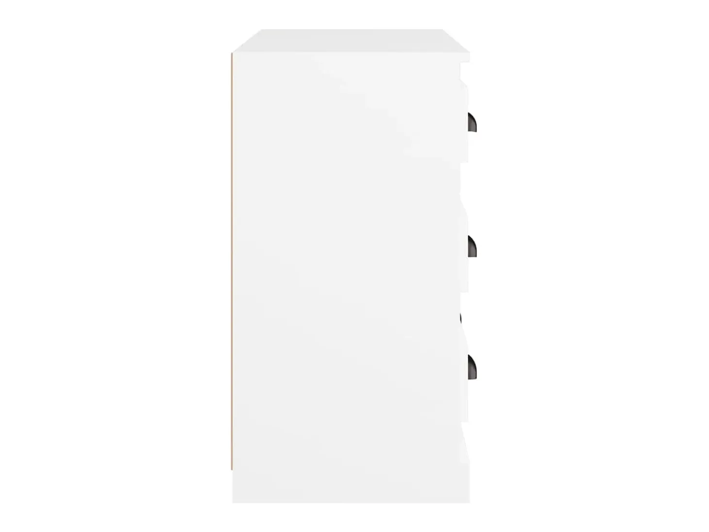 Aparador cómoda cómoda mueble mueble de almacenaje organizador cocina salón salón 70 x 35,5 x 67,5 cm madera contrachapada blanco 02_0030488