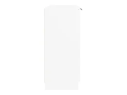Aparador cómoda cómoda mueble mueble de almacenaje organizador cocina salón salón 60 x 30 x 70 cm madera contrachapada blanco 02_0030328