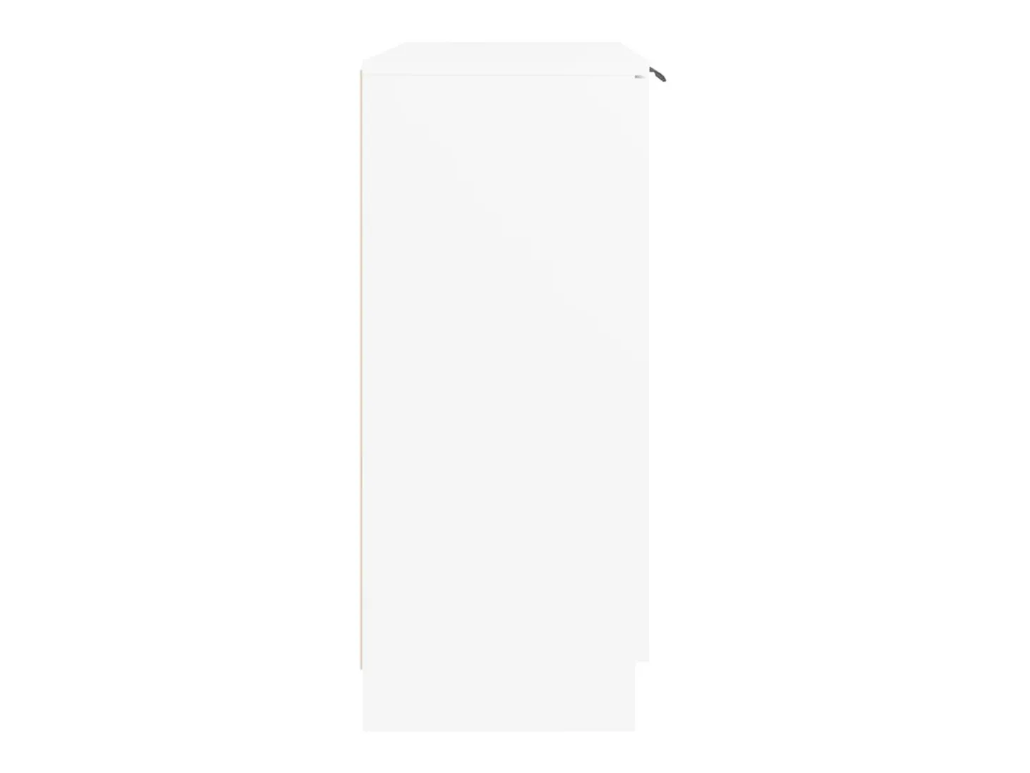 Aparador cómoda cómoda mueble mueble de almacenaje organizador cocina salón salón 60 x 30 x 70 cm madera contrachapada blanco 02_0030328
