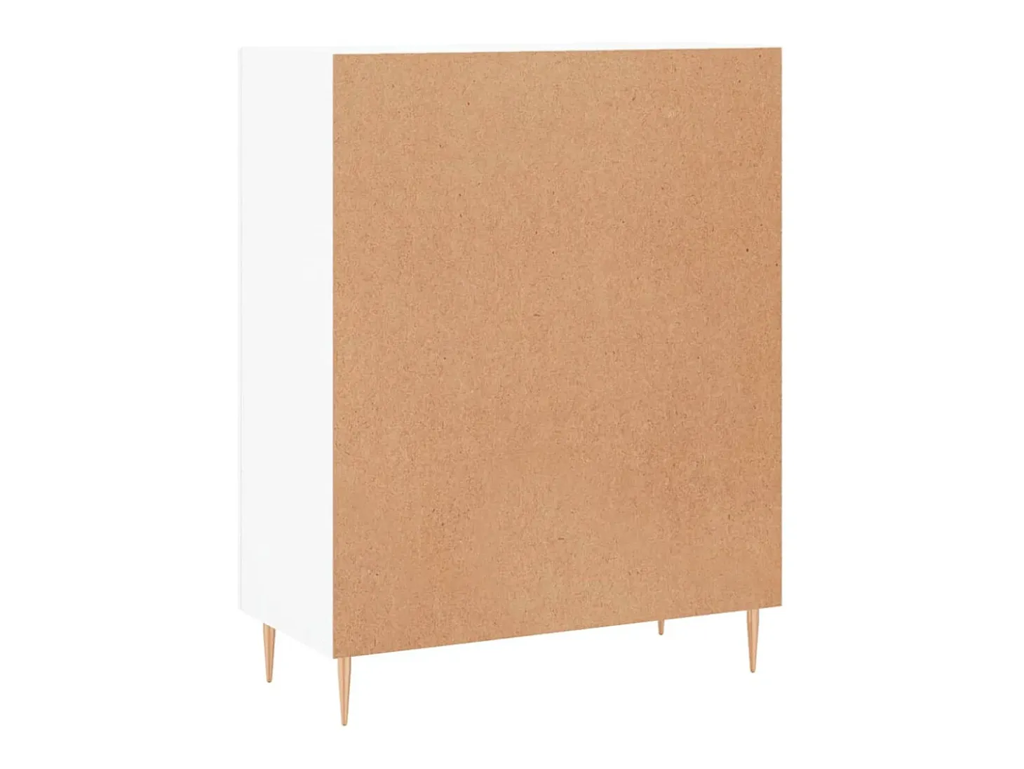 Aparador cómoda cómoda mueble mueble de almacenaje organizador cocina salón salón 69,5 x 34 x 90 cm madera contrachapada blanco 02_0030470