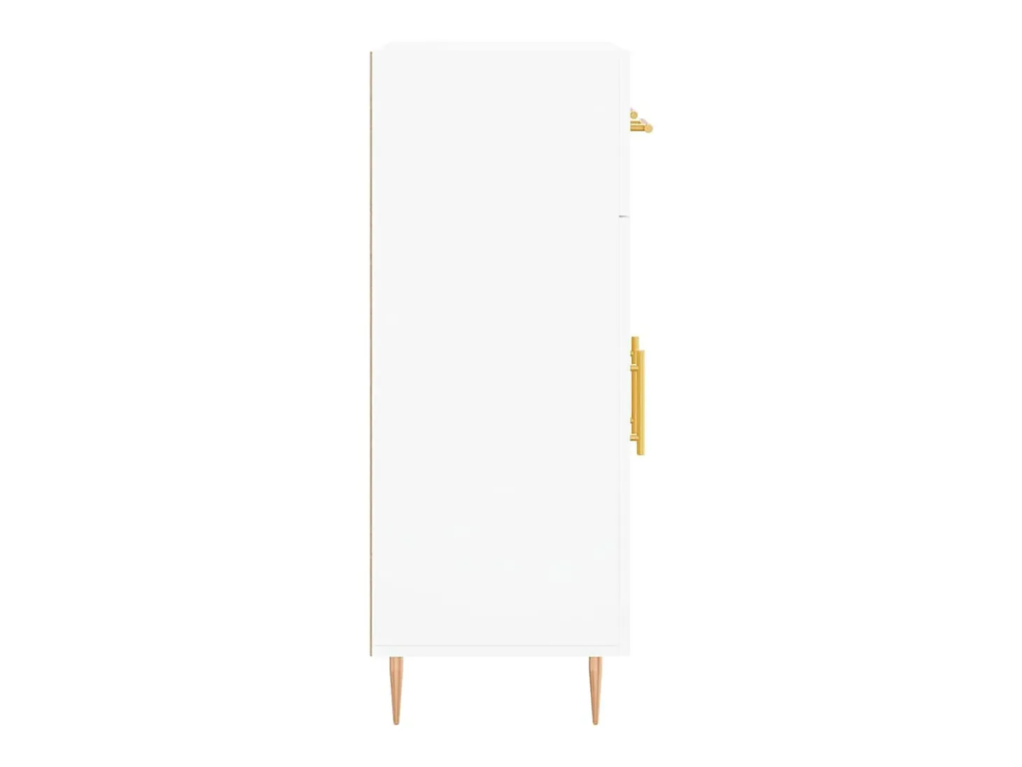 Aparador cómoda cómoda mueble mueble de almacenaje organizador cocina salón salón 69,5 x 34 x 90 cm madera contrachapada blanco 02_0030470