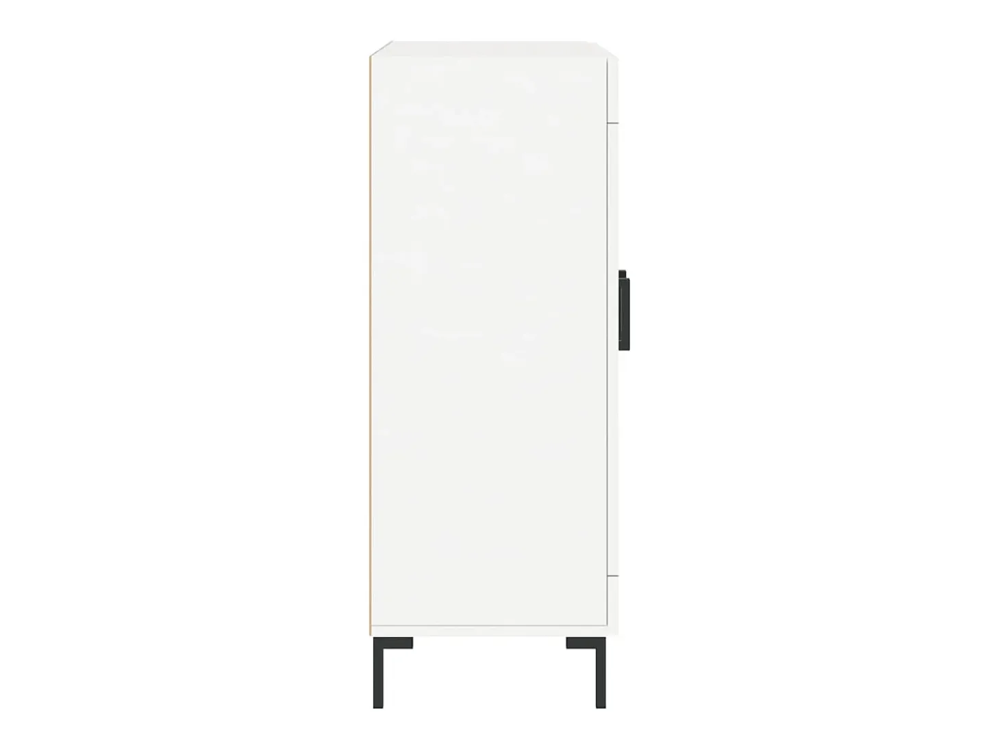 Aparador cómoda cómoda mueble mueble de almacenaje organizador cocina salón salón 69,5 x 34 x 90 cm madera contrachapada blanco 02_0030459