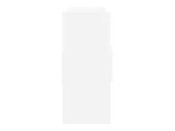 Aparador cómoda cómoda mueble mueble de almacenaje organizador cocina salón salón 105 x 30 x 70 cm madera contrachapada blanca 02_0030191