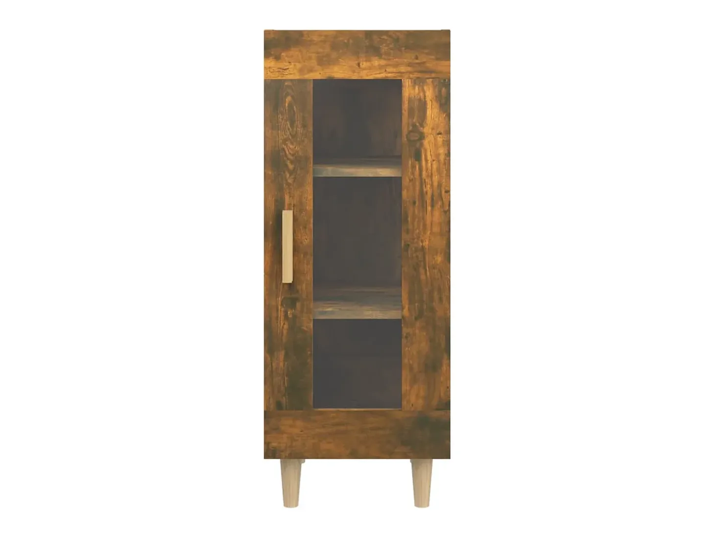 Aparador cómoda cómoda mueble mueble de almacenaje organizador cocina salón salón 34,5 x 34 x 90 cm madera contrachapada marrón 02_0030885