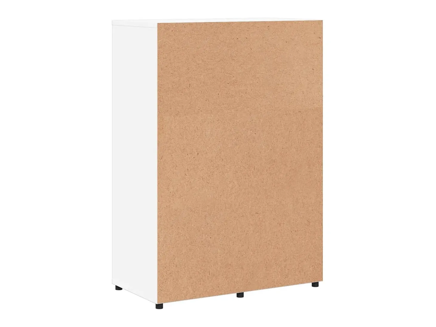 Aparador cómoda cómoda mueble mueble de almacenaje organizador cocina salón salón 60 x 31 x 84 cm madera contrachapada blanco 02_0030344