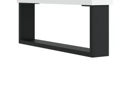 Aparador cómoda cómoda mueble mueble de almacenaje organizador cocina salón salón 104 x 35 x 70 cm madera contrachapada blanco 02_0030185