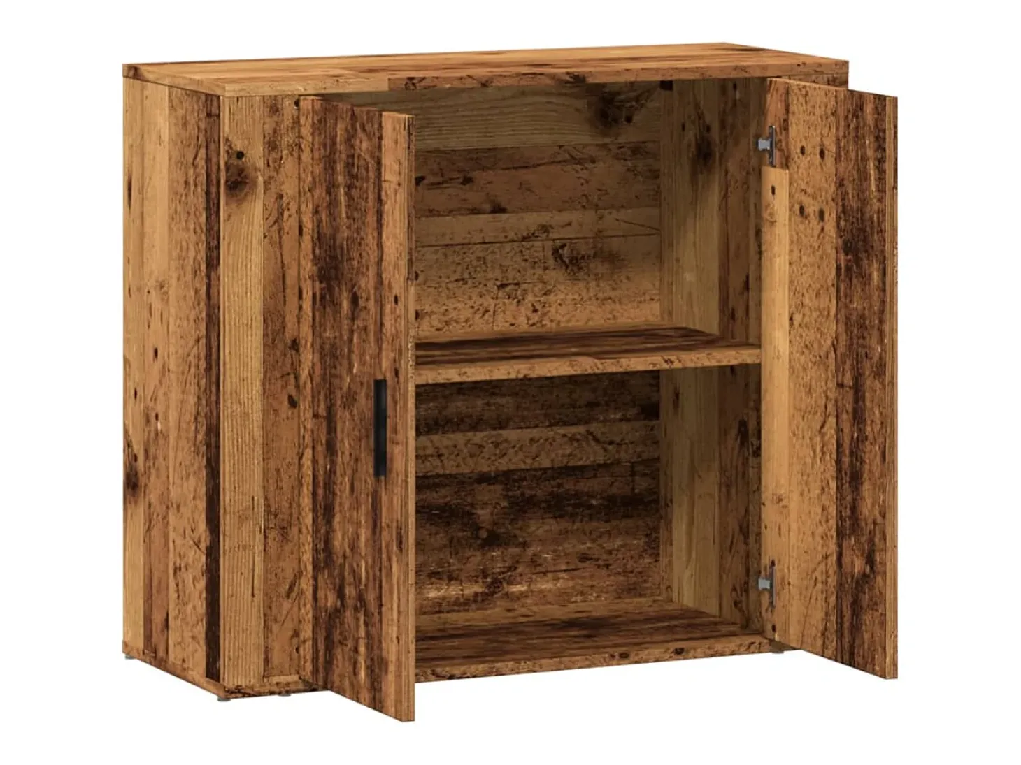 Aparador cómoda cómoda mueble mueble de almacenaje organizador cocina salón salón madera vieja 80 x 33 x 70 cm madera contrachapada marrón 02_0036611