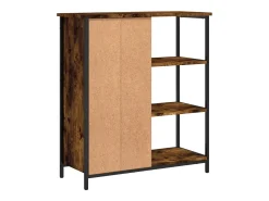 Aparador cómoda cómoda mueble mueble de almacenaje organizador cocina salón salón 70 x 30 x 80 cm madera contrachapada marrón 02_0031084