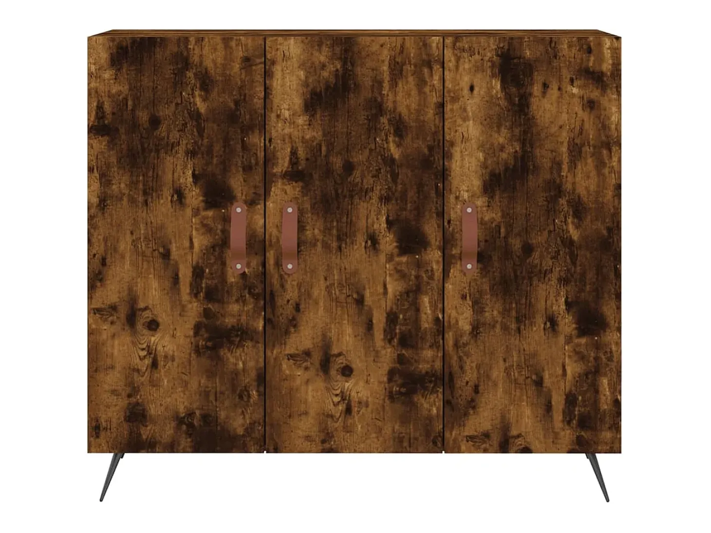 Aparador cómoda cómoda mueble mueble de almacenaje organizador cocina salón salón 90 x 34 x 80 cm madera contrachapada marrón 02_0031129