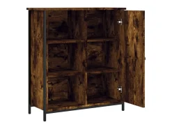 Aparador cómoda cómoda mueble mueble de almacenaje organizador cocina salón salón 70 x 30 x 80 cm madera contrachapada marrón 02_0031080