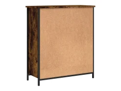 Aparador cómoda cómoda mueble mueble de almacenaje organizador cocina salón salón 70 x 30 x 80 cm madera contrachapada marrón 02_0031080