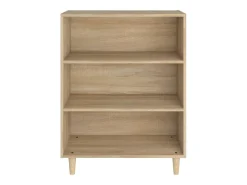 Aparador cómoda mueble almacenaje organizador cocina salón salón Sonoma 69,5 x 32,5 x 90 cm madera contrachapada marrón 02_0031626