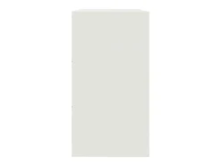 Aparador cómoda mueble almacenaje organizador cocina salón salón 99 x 39 x 73 cm acero blanco 02_0030544